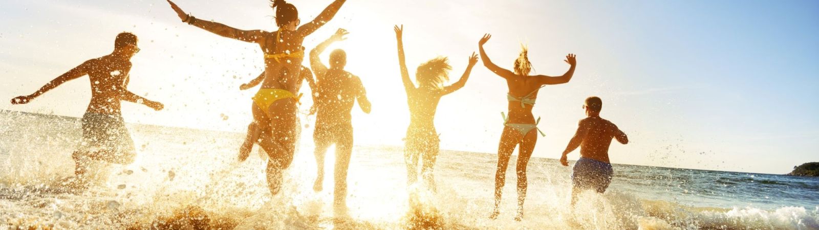 holiday beach sunset